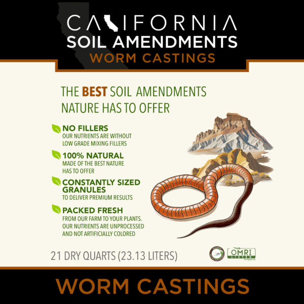 Worm Castings Front Label