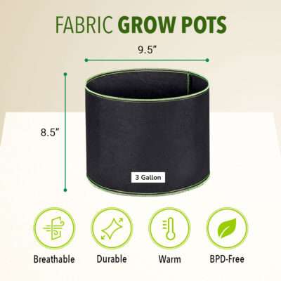 Fabric Pot (3 Gallon)