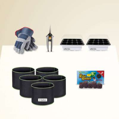 3-Gallon Pots and Growing Support Items