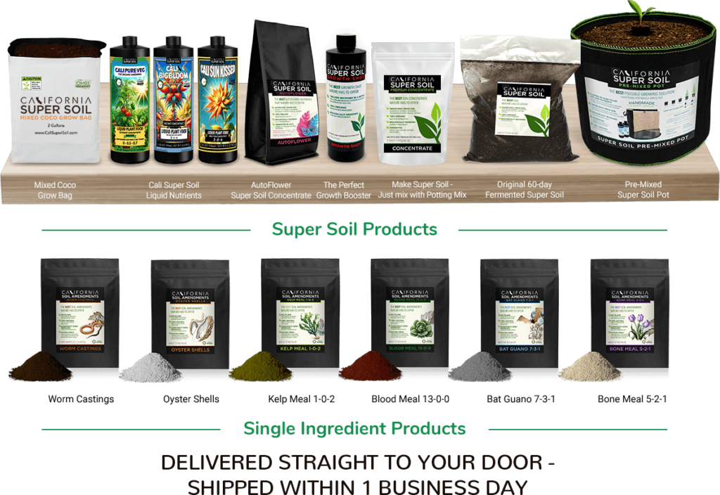 CaliSuperSoil products